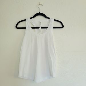 Like New White Lululemon Tank size 2
